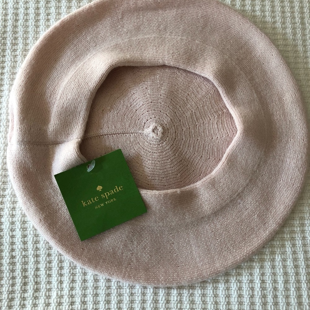Kate Spade rose dew beret